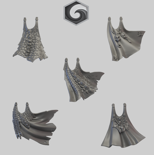 Anvil Warden Mixed Cloak x 5 ~  Greytide Studio