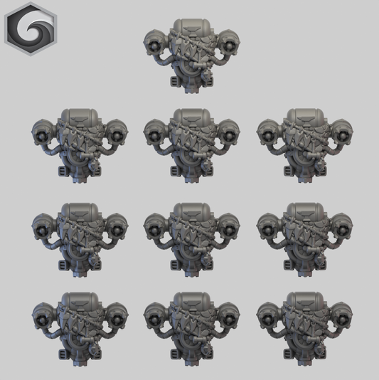 Anvil Warden Jump Pack B x 10 ~  Greytide Studio