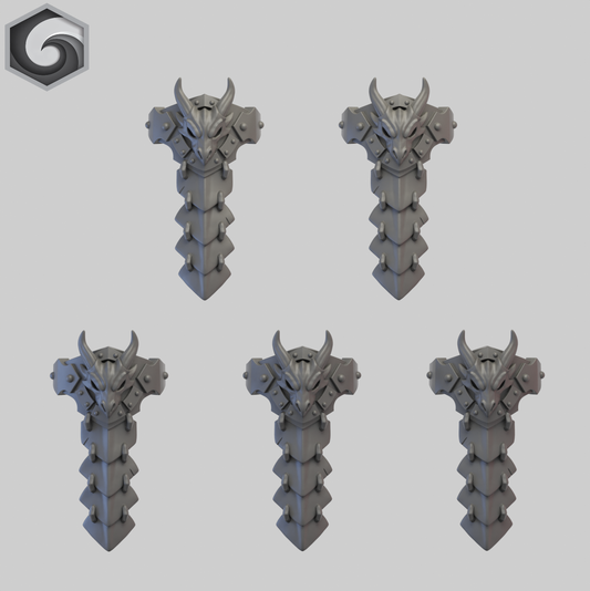 Anvil Warden Loincloth A x 5 ~  Greytide Studio