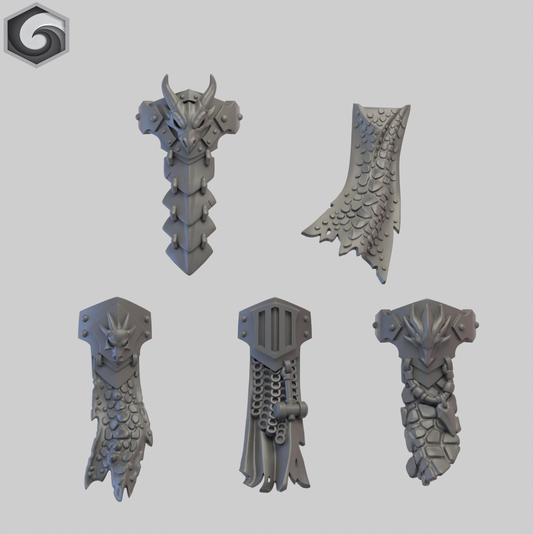 Anvil Warden Mixed Loincloth x 5 ~  Greytide Studio