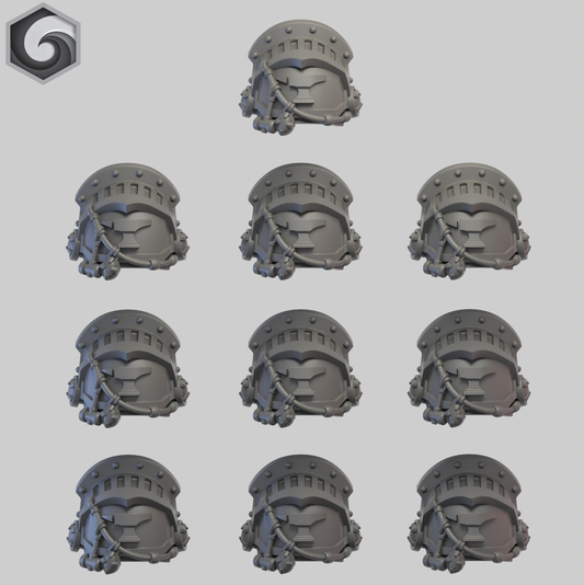 Anvil Warden Shoulderpad I x 10 ~  Greytide Studio