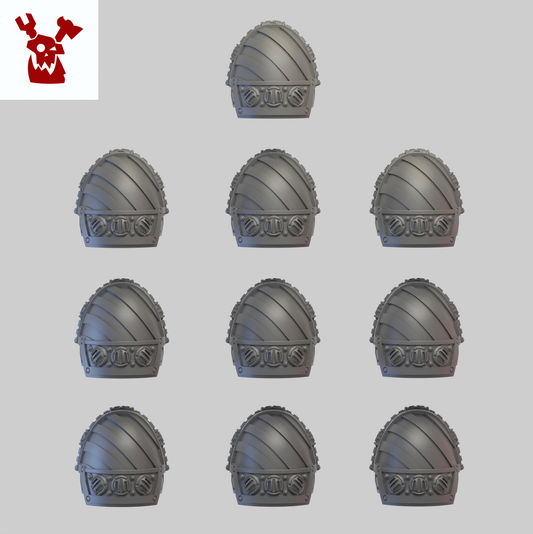 Full Metal Brotherhood Shoulderpad A x 10