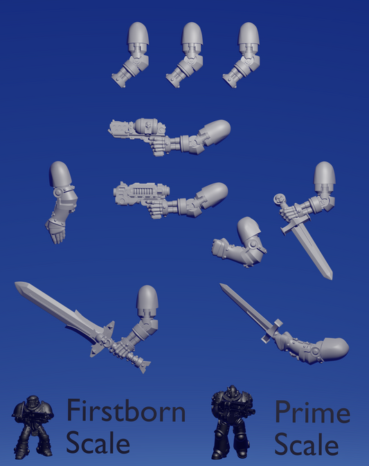 Bionic Arms :left: x 10 ~  Greytide Studio image 0