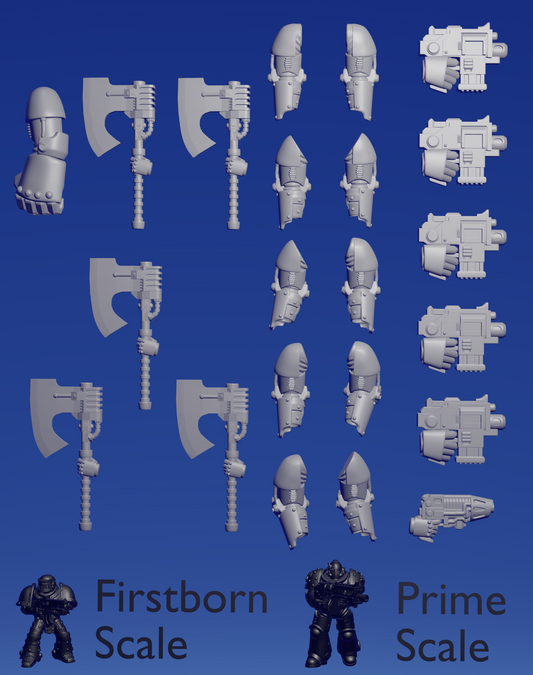 M4 Assault Arms - poweraxe ~  Helforged Minis image 0