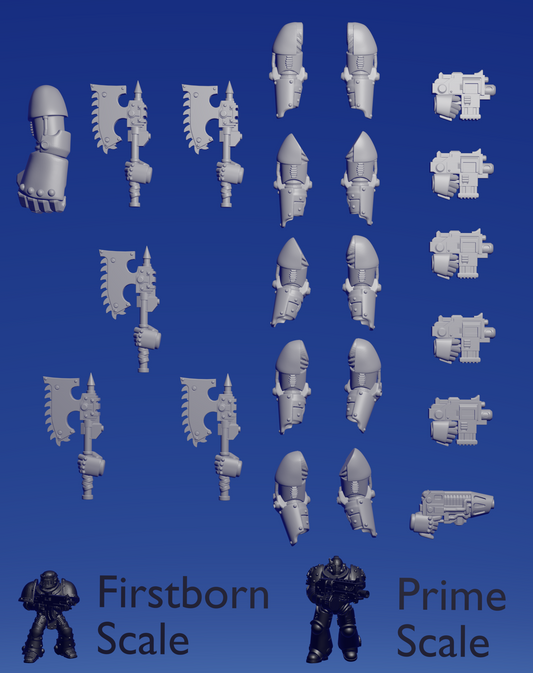 M4 Assault Arms - chainaxe ~  Helforged Minis image 0