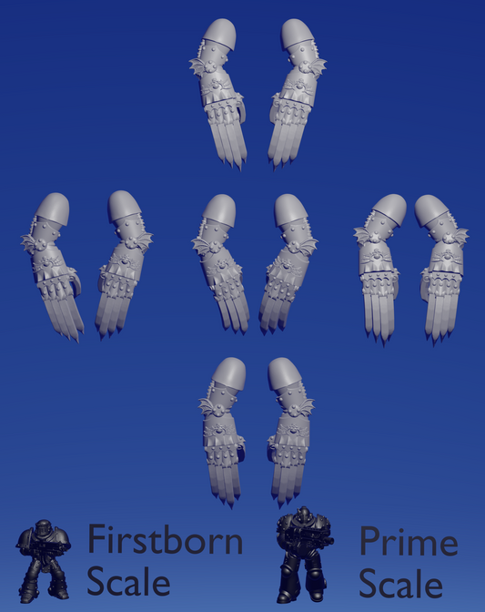 Terror Warhost Power Claws  x 10 ~  Helforged Minis image 0