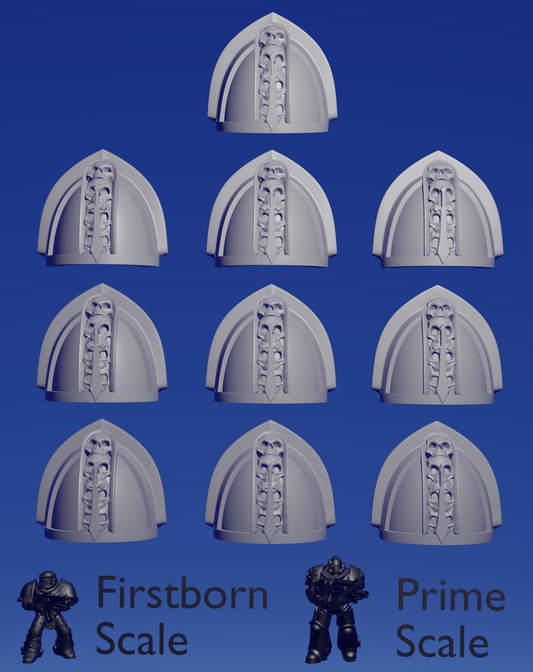 Dark Knight Gen 3 Shoulderpad B x 10 ~  Riconeid image 0