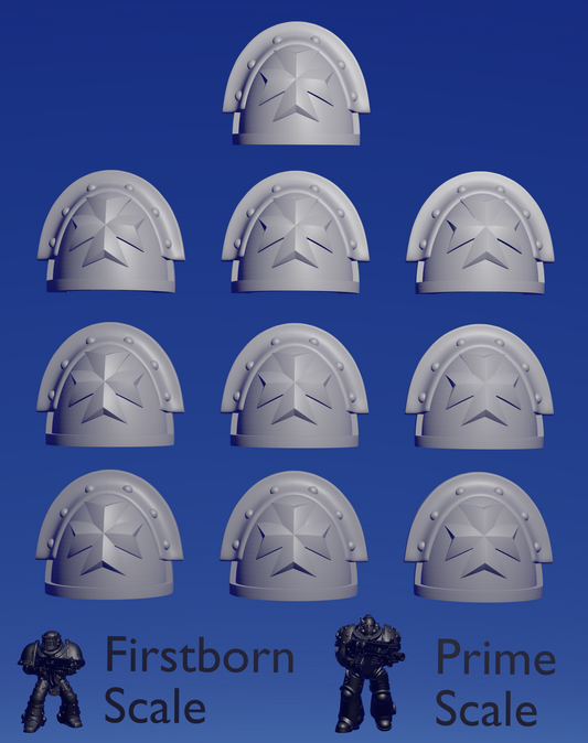 Templar Knight Shoulderpad B x 10 ~  Riconeid image 0