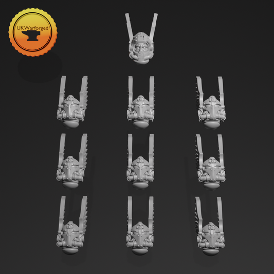 Helmet M x 10 ~  Greytide Studio image 0