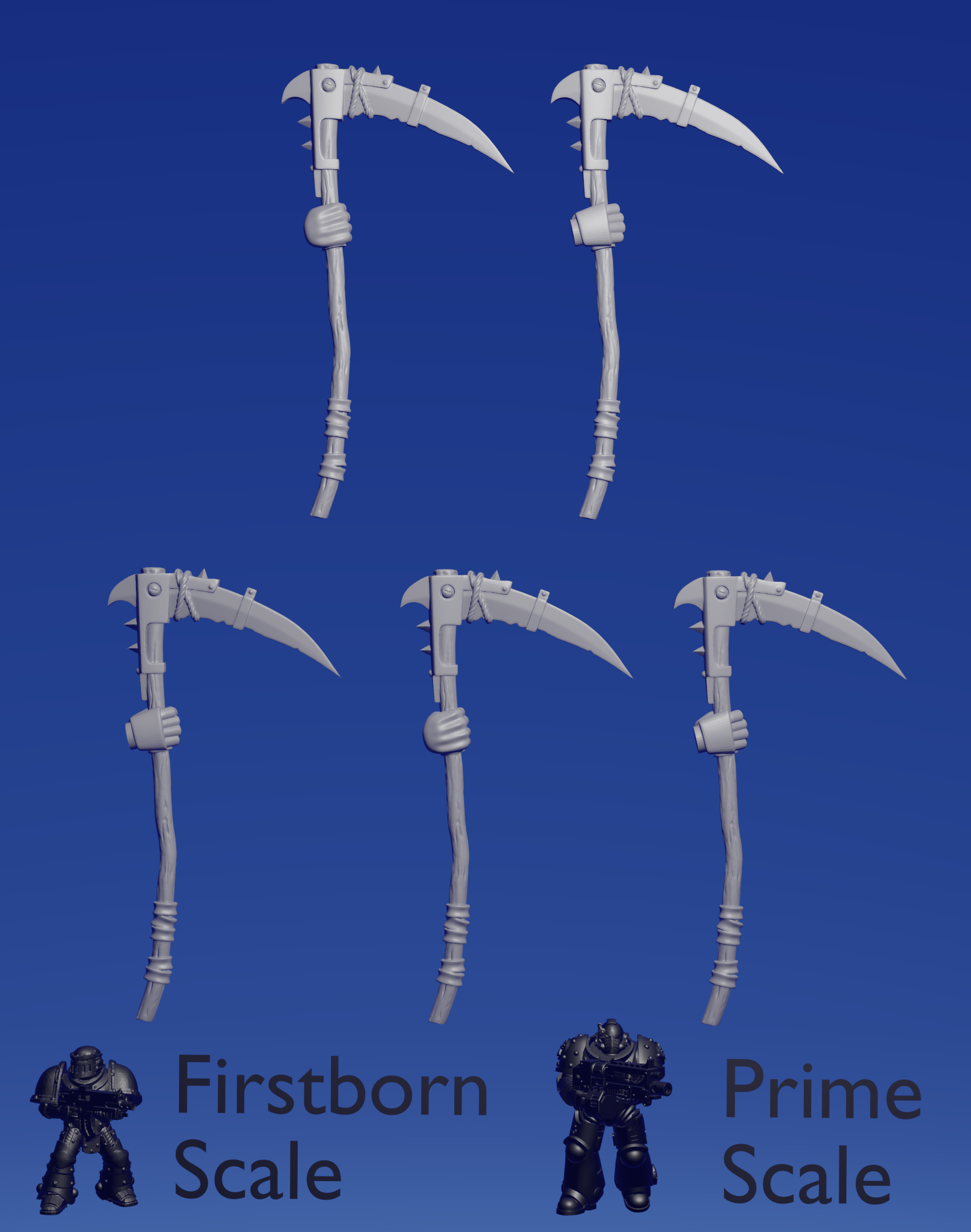 Power Scythe C :right hand: x 5 ~  Hydra Workshop image 0