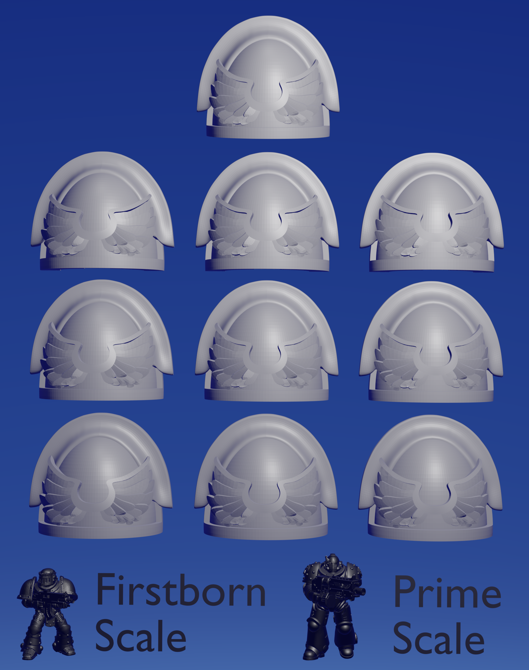 Ultra Knight Shoulderpad B x 10 ~  Riconeid image 0
