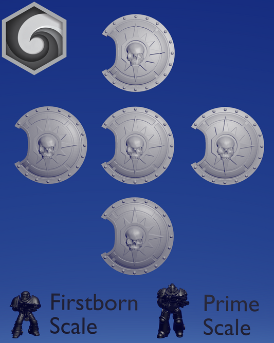 Boarding Shield C x 5 ~  Greytide Studio image 0