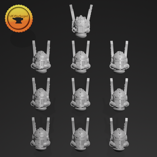 Helmet L x 10 ~  Greytide Studio image 0