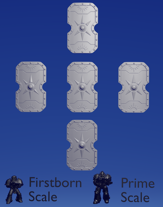 Ultra Knight Boarding Shield C x 5 ~  Greytide Studio image 0