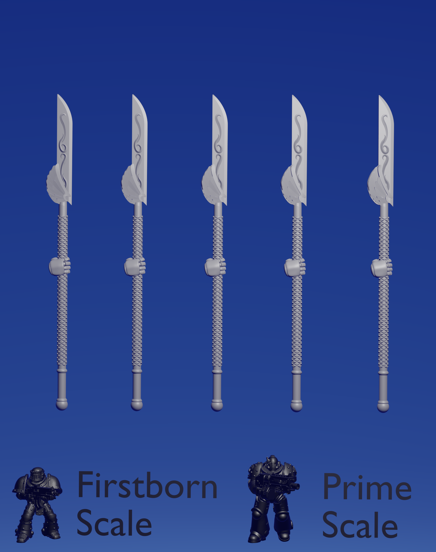 Blood Knight Power Spear B :right hand: x 5 ~  Riconeid image 0