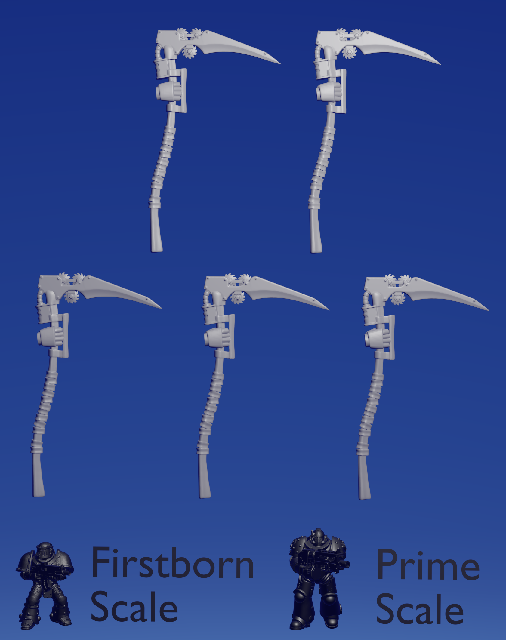 Power Scythe A :right hand: x 5 ~  Hydra Workshop image 0