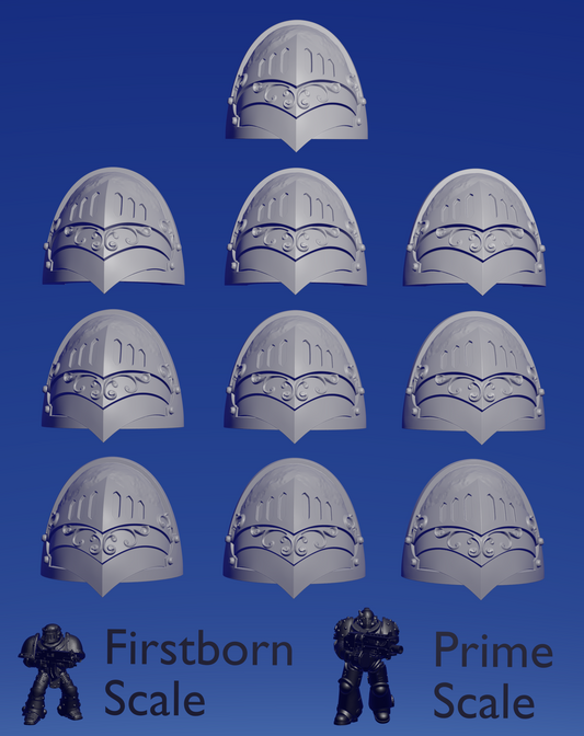 Knightly Shoulderpad D x 10 ~  Marta Punkgirl image 0