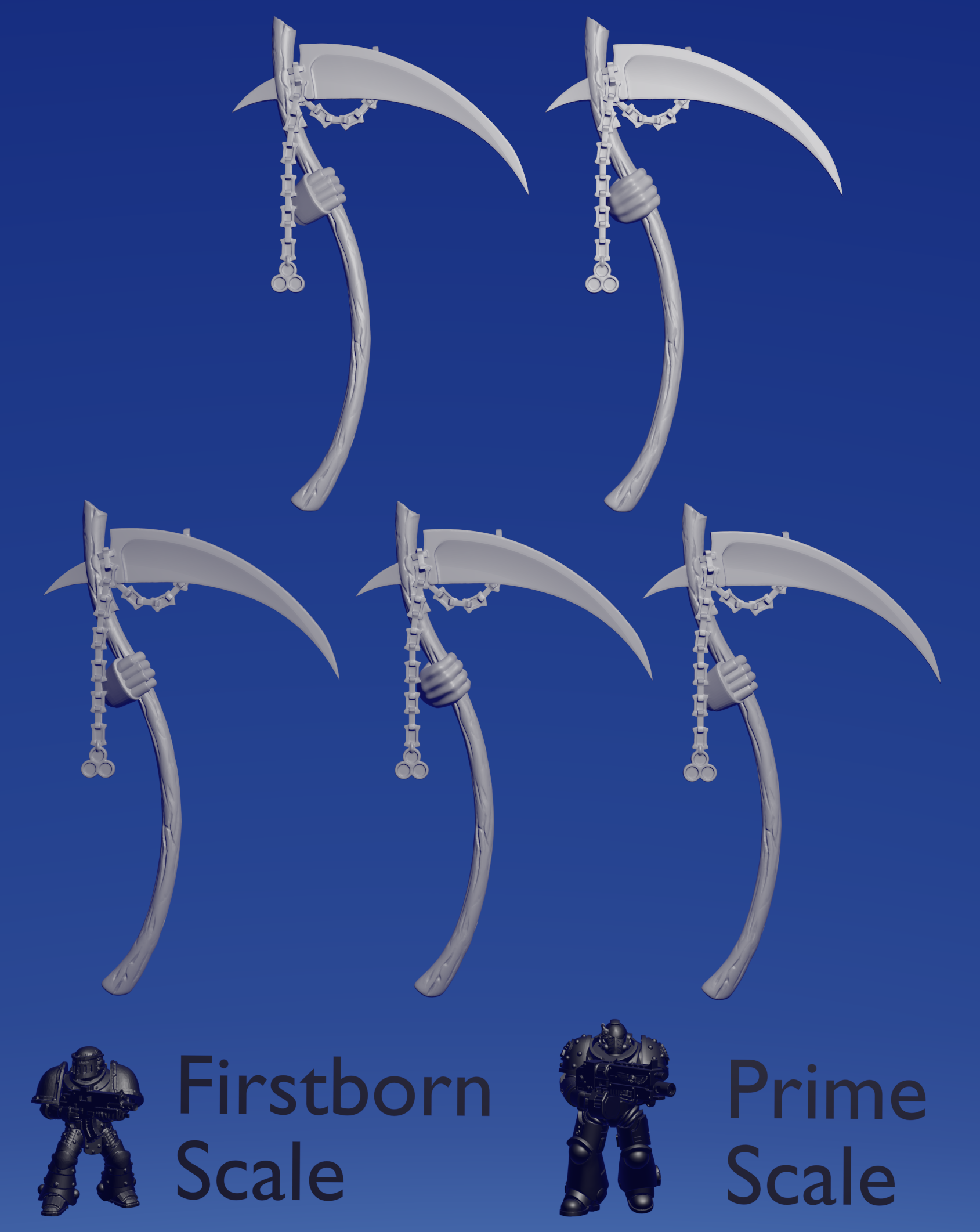 Power Scythe D :right hand: x 5 ~  Hydra Workshop image 0