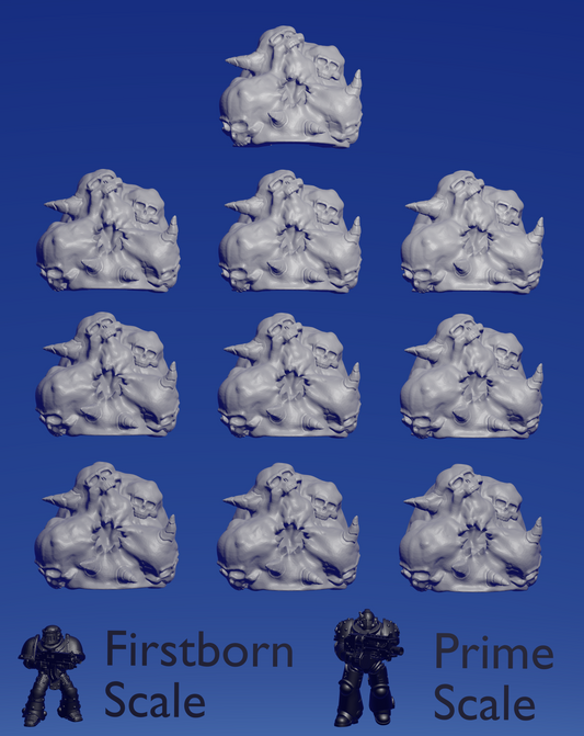 Corrupt Shoulderpad C x 10 ~  Helforged Minis image 0