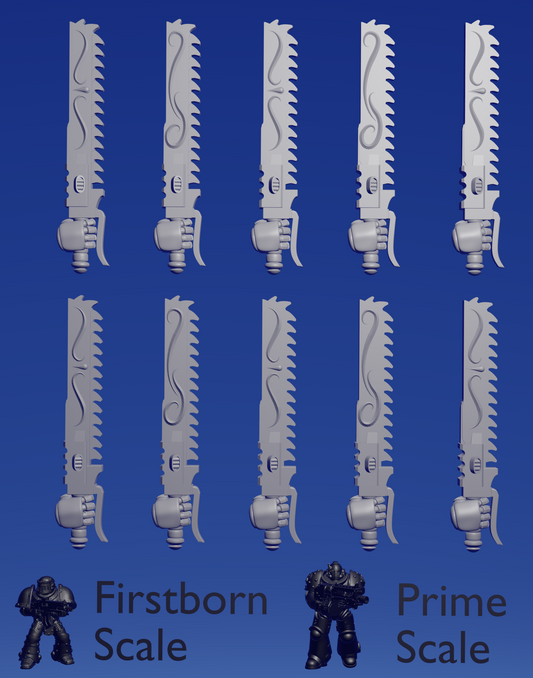 Blood Knight Chainsword :right hand: x 10 ~  Riconeid image 0