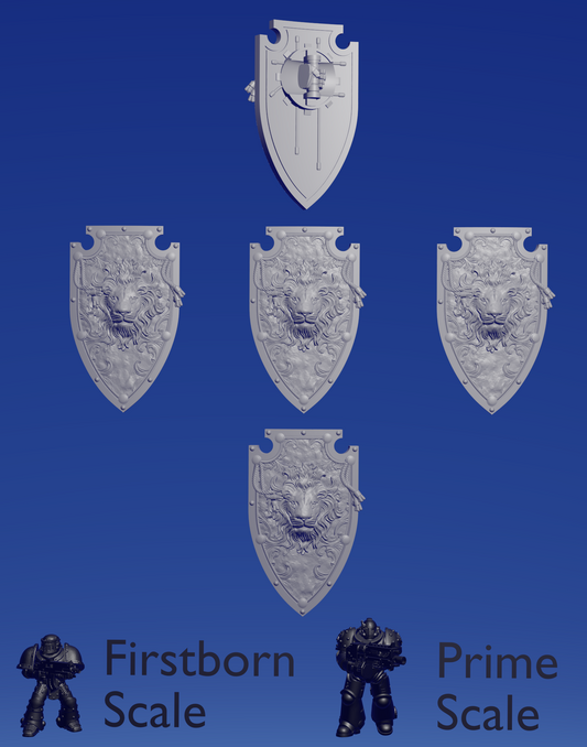 Knightly Shield C x 5 ~  Marta Punkgirl image 0