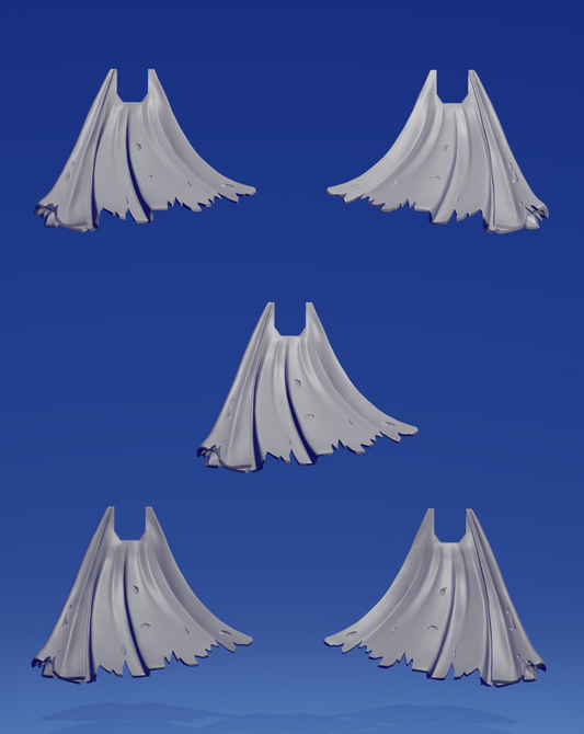 Cloak B x 5 ~  Greytide Studio