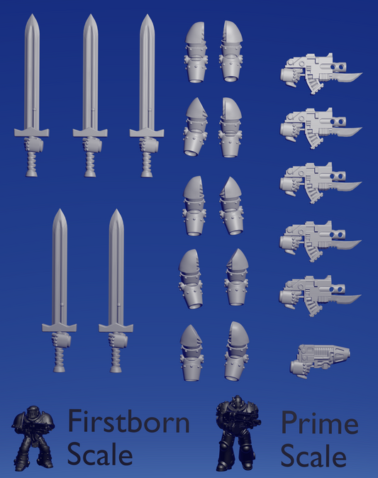 M2 Assault Arms - powersword ~  Helforged Minis image 0