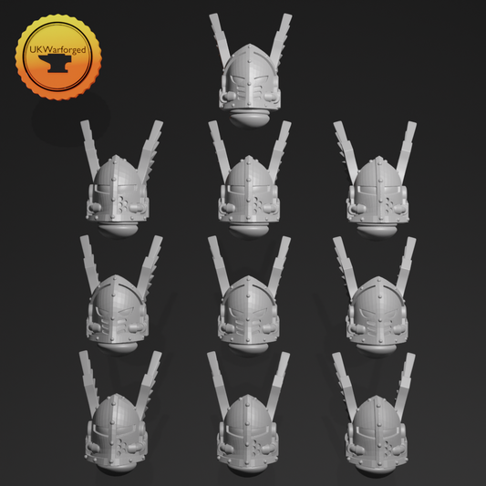 Helmet I x 10 ~  Greytide Studio image 0