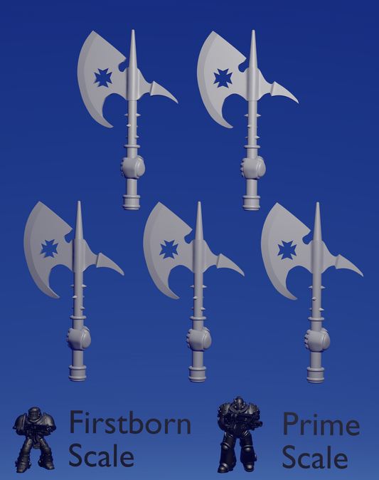 Templar Knight Power Axe :left: x 5 ~  Riconeid image 0