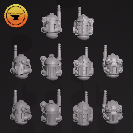Ancient Tactical Helms x 10 ~  Greytide Studio image 0