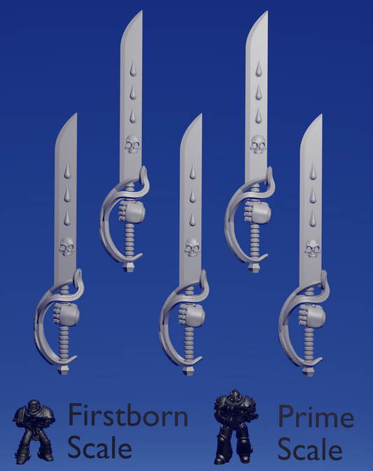 Blood Knight Power Sword B :left hand: x 5 ~  Riconeid image 0