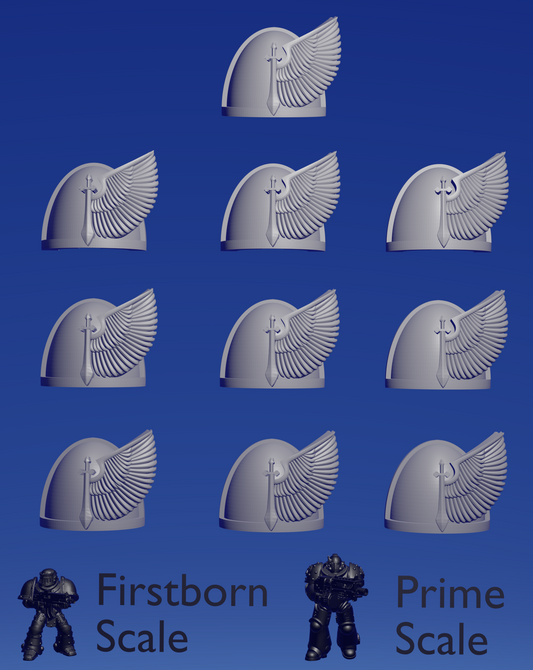 Dark Knight Gen 7 Shoulderpad A x 10 ~  Riconeid image 0
