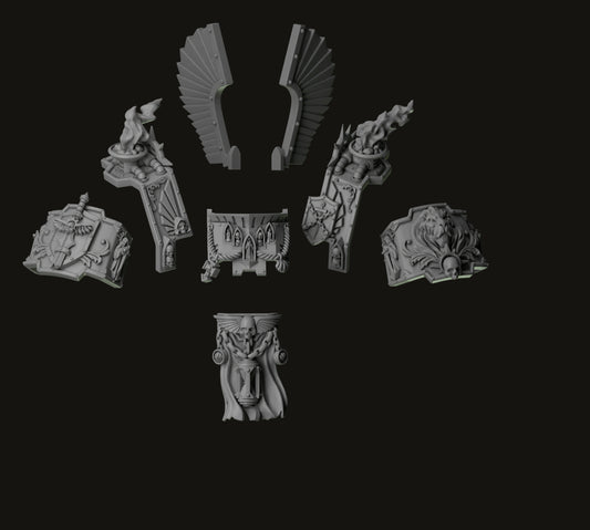 Dark Knight Dreadnought Upgrade Kit ~  Greytide Studio image 0