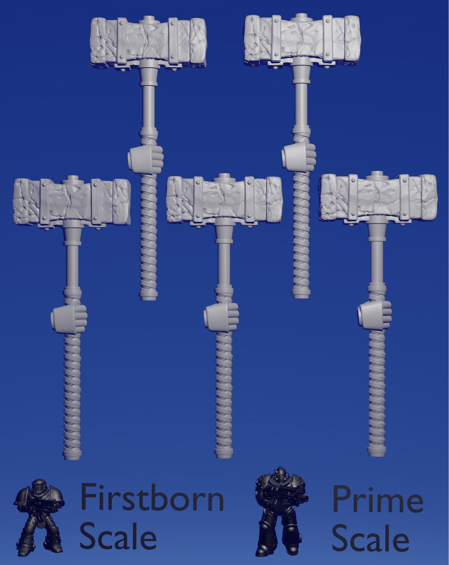 Stone Power Hammer :right hand: x 5 ~  Hydra Workshop image 0
