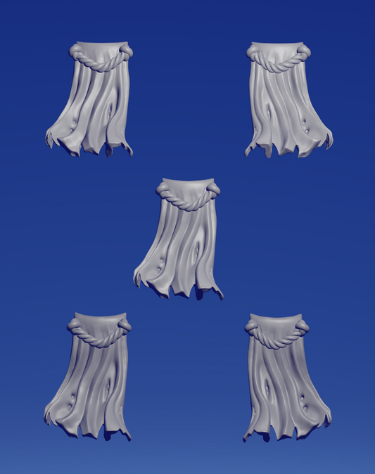 Loincloth B x 5 ~  Greytide Studio