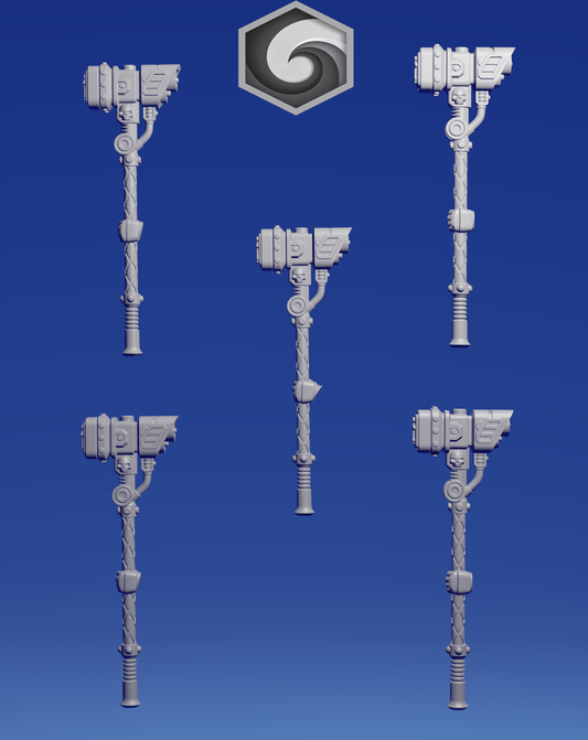 Left thunder hammer x 5 ~  Greytide Studio