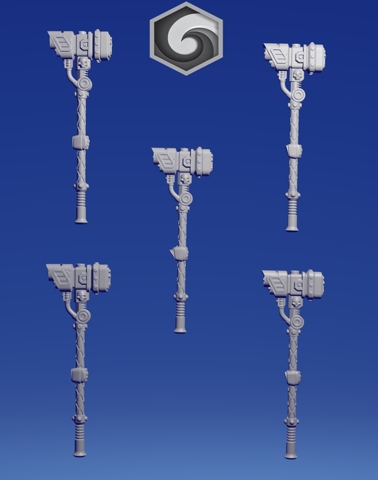 Right thunder hammer x 5 ~  Greytide Studio