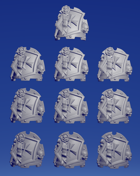 Shoulderpad N x 10 ~  Greytide Studio